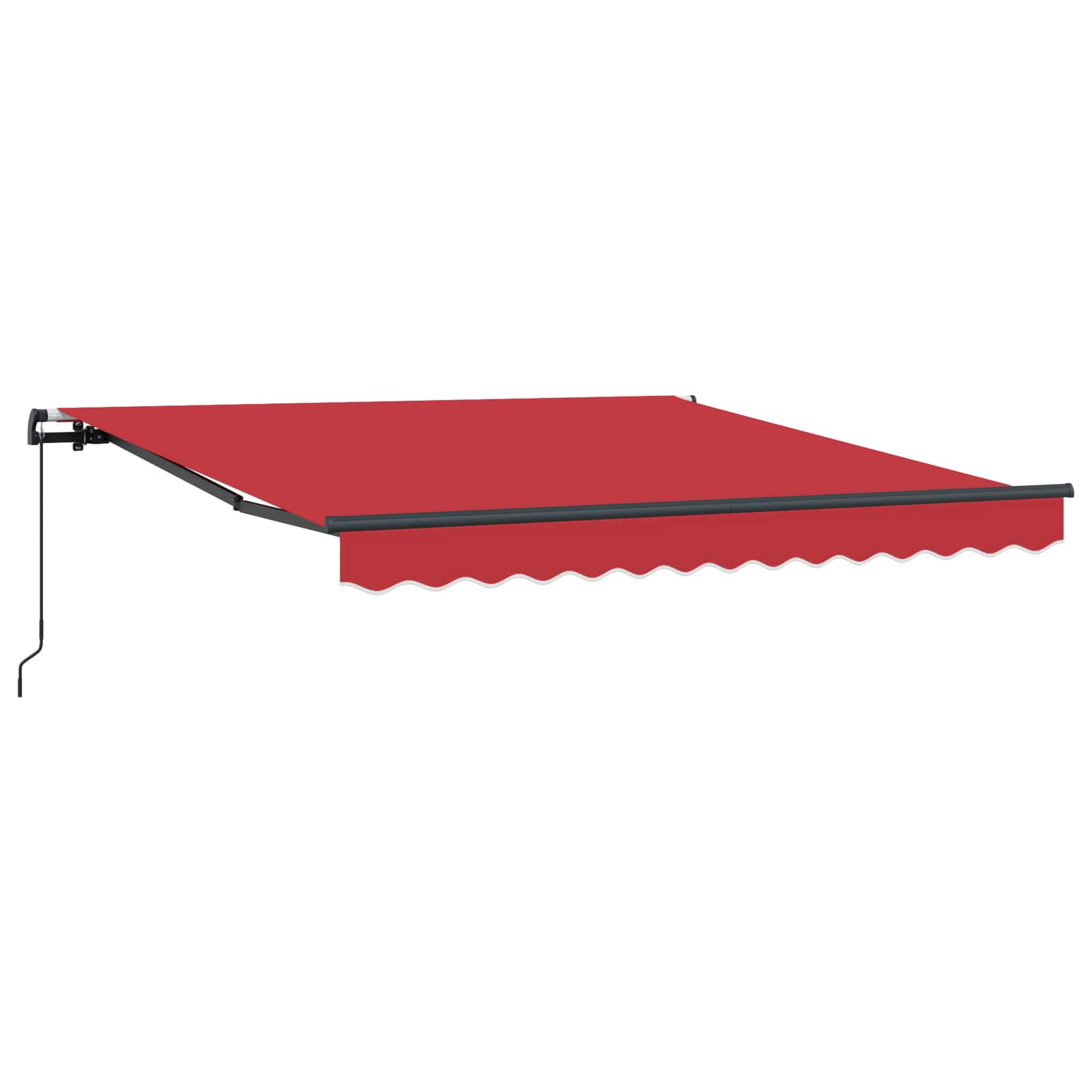 vidaXL Toldo Retráctil Poliéster y Acero 300 x 250 cm Multicolor