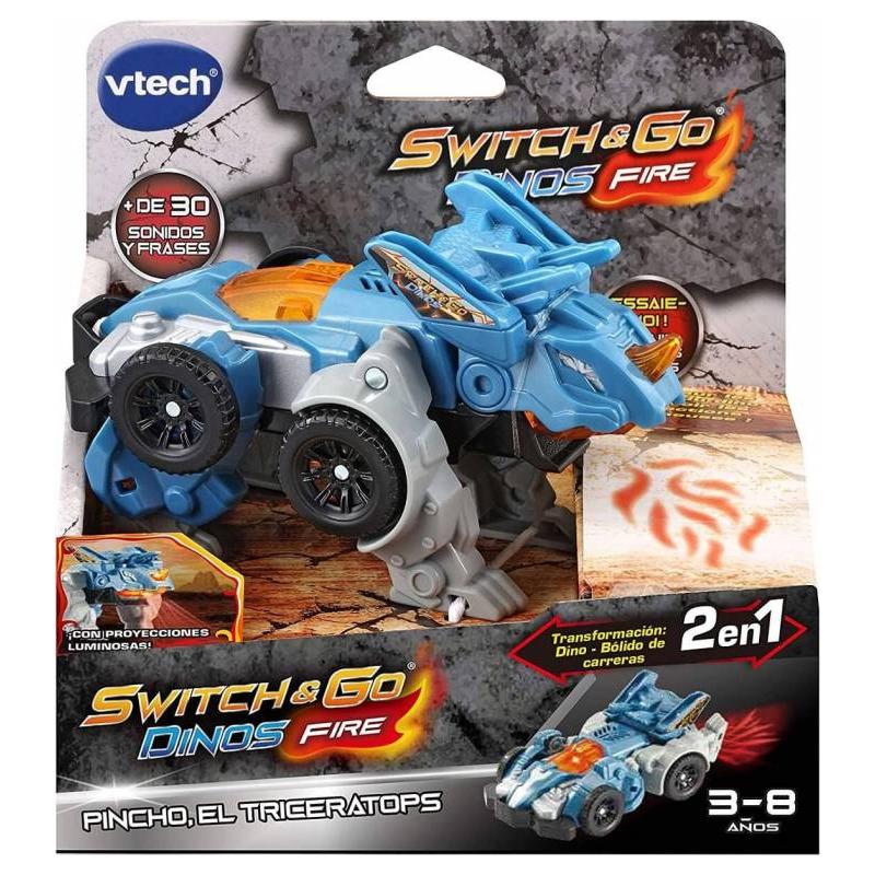 SWITCH & GO DINOS PINCHO EL TRICERATOPS DE VTECH