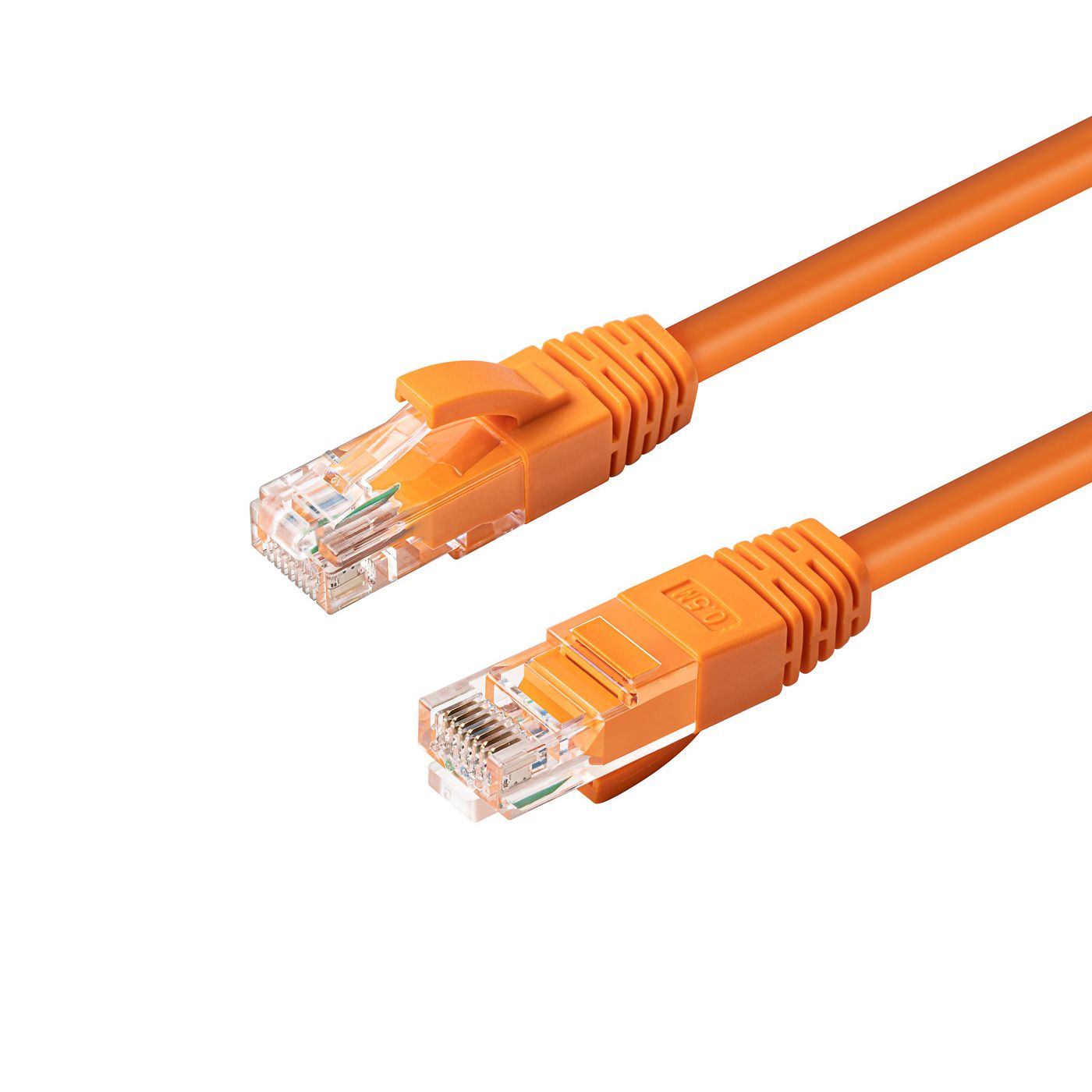 Microconnect Cable de Red Cat6a UTP 20m Naranja LSZH para Conexión de Alta Velocidad y Estable