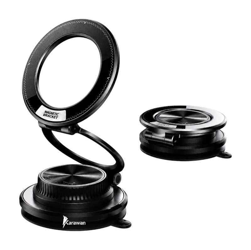 Soporte Magnético Karawan M11 Ultra Delgado con Ventosa Fuerte y Brazo Ajustable para Móvil