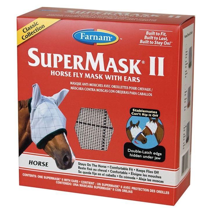 VetNova Supermask II Con Orejeras para Caballos