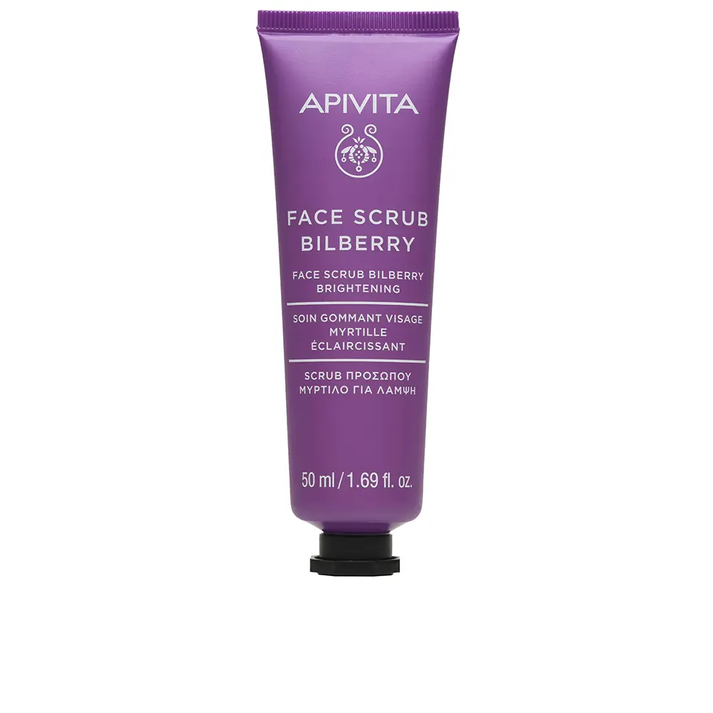 Apivita MASCARILLA FACIAL exfoliante iluminadora con arándanos Exfoliante facial
