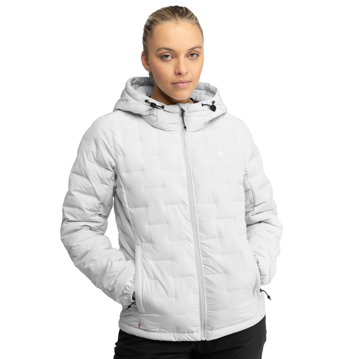 Siroko - Chaqueta Insulada ZELENE Ligera Hiking para Mujer_