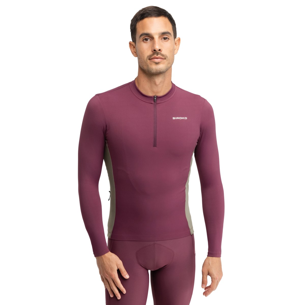Siroko - Maillot GM3 Manga Larga Especial Gravel Ciclismo para Hombre_