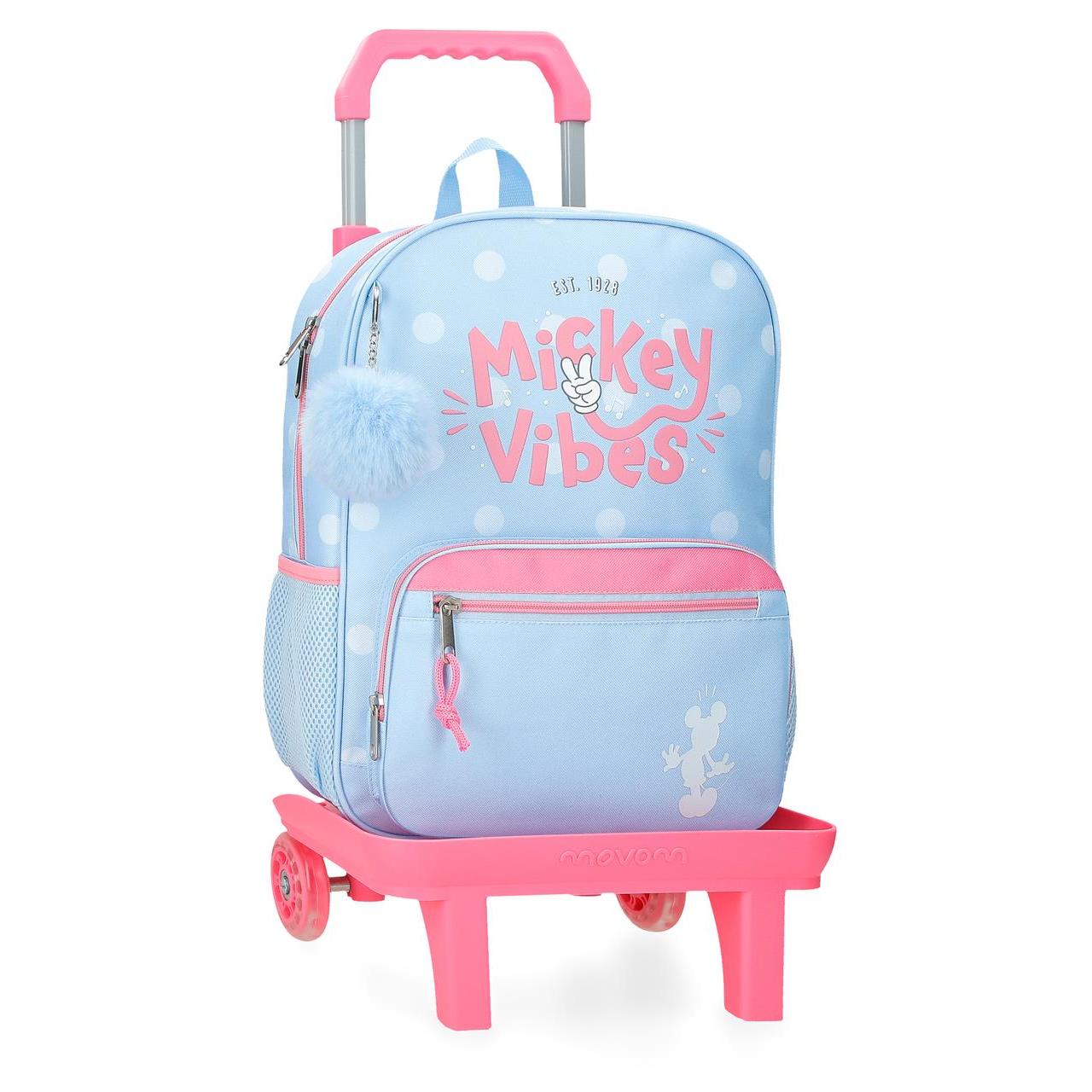 Mochila escolar Mickey vibes 38cm