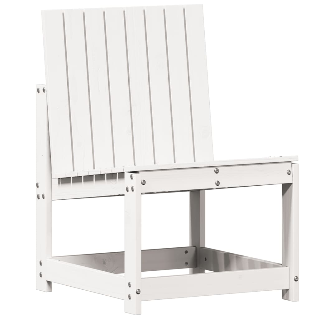 Vidaxl Silla de Jardín Madera Maciza Douglas 50,5x55x77 Cm Pino Natural