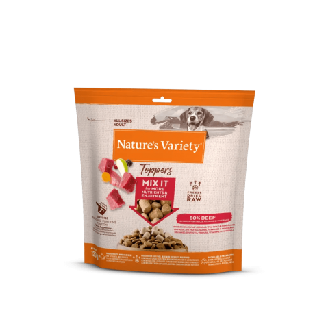 Nature`s Variety - Nature´s Variety Toppers Buey Para Perros 120 Gr