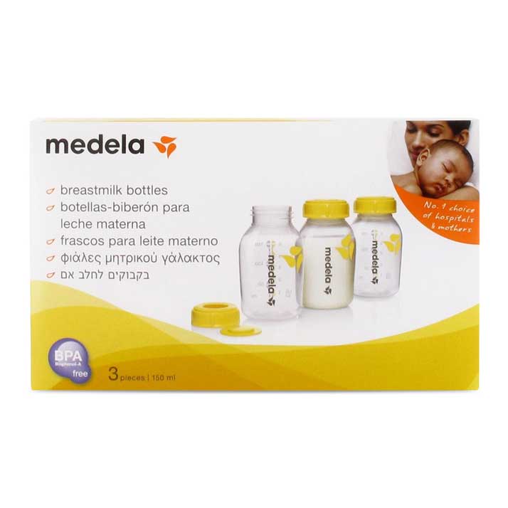 Medela Biberon 0 BPA PP 150 Ml 3 Unidades
