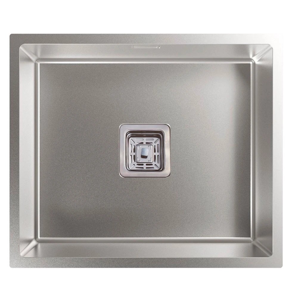 Fregadero Bajo encimera Acero inoxidable Cuadrada 1 Senos CATA CB 50-40 R10  | Inox, 44cm, x 20cm, ( 20cm )