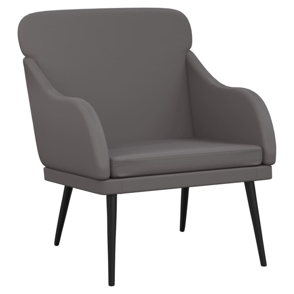 vidaXL Sillón Silla de Descanso Relax Asiento Mueble de Salón Cuero Sintético
