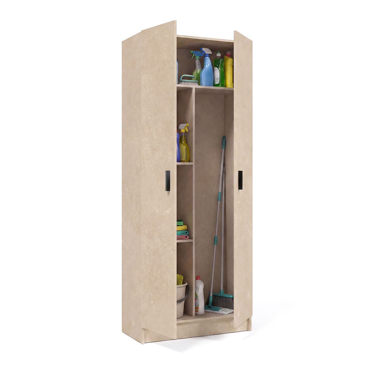 duehome - Armario de 2 puertas 73x180 cm Multi Useful