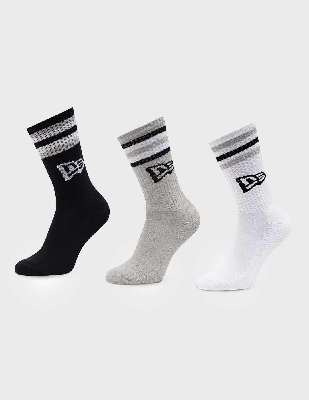RETRO STRIPE CREW SOCK