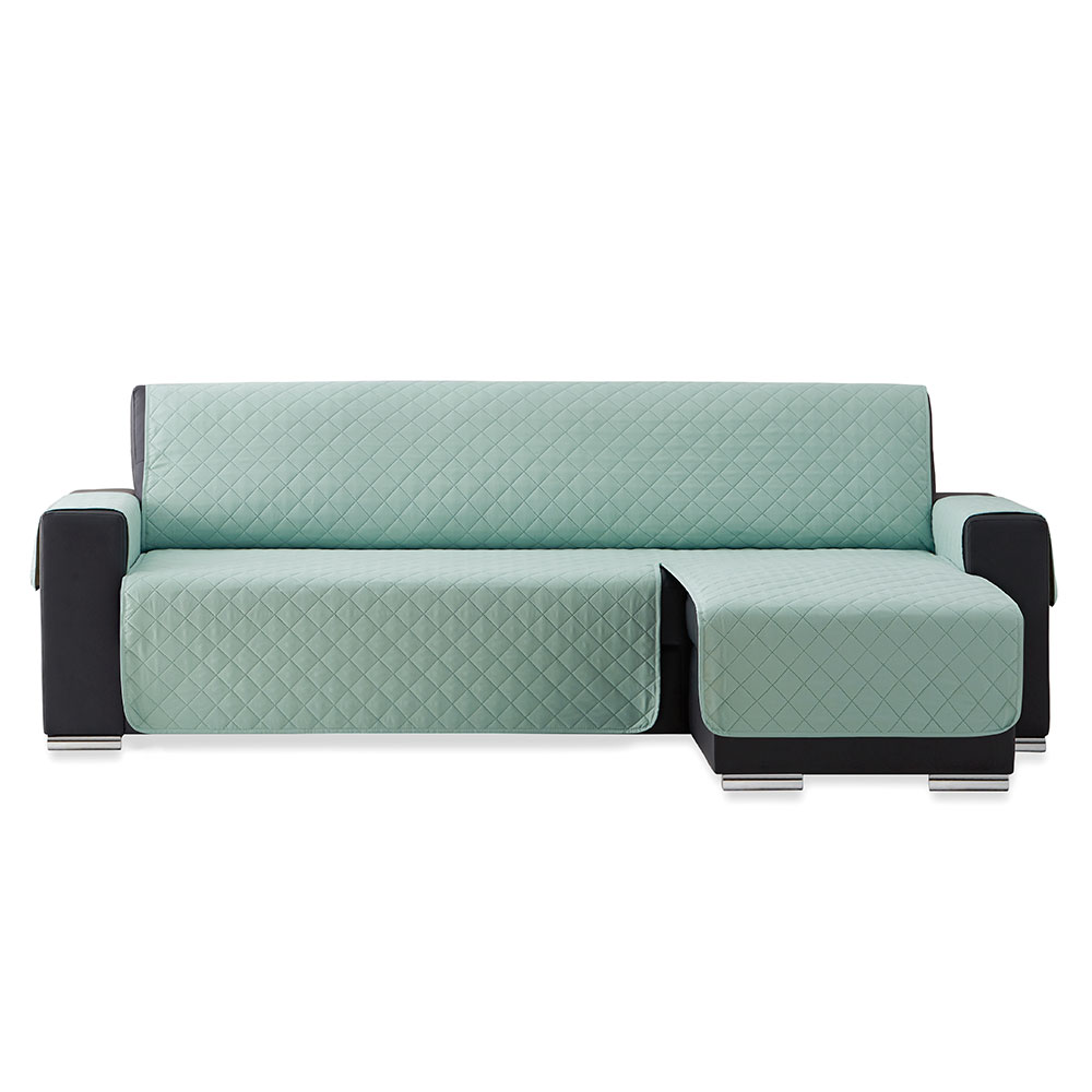 MAXIFUNDAS FUNDAS DE SOFA & CHAISE LONGUE | Modelo Couch Cover | Cubre Sofá Chaise Longue Acolchado Brazo Derecho 240 Cm | Amplia variedad de colores disponible