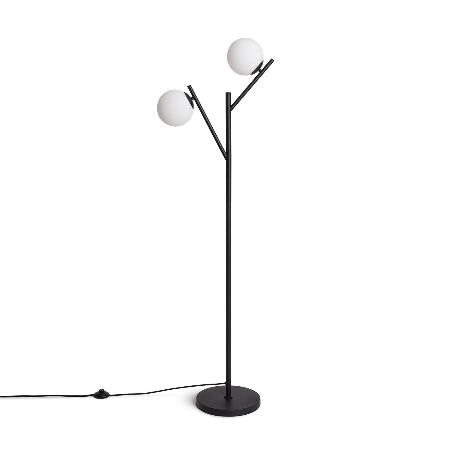Ledkia Lámpara de Pie Metal y Cristal Balts - Diseño Único y Elegante para un Espacio Personalizado