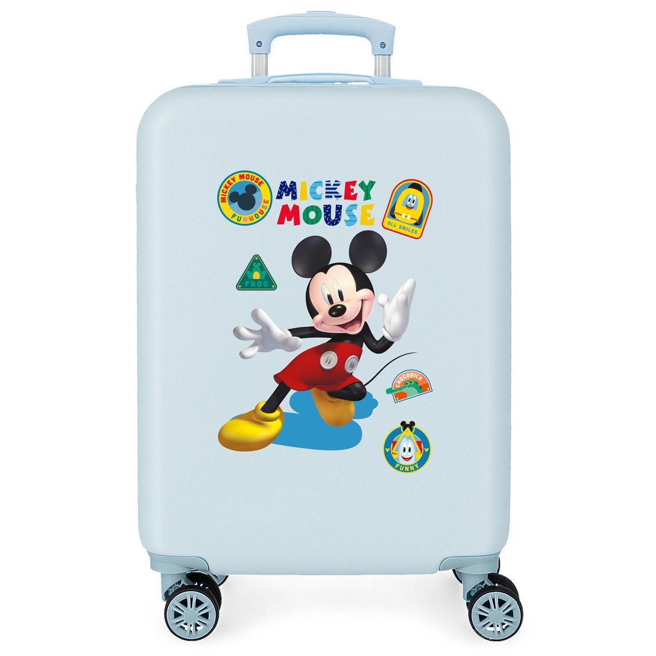 Disney Maleta De Cabina ABS Rígida Mickey & Minnie Fantasy 55cm