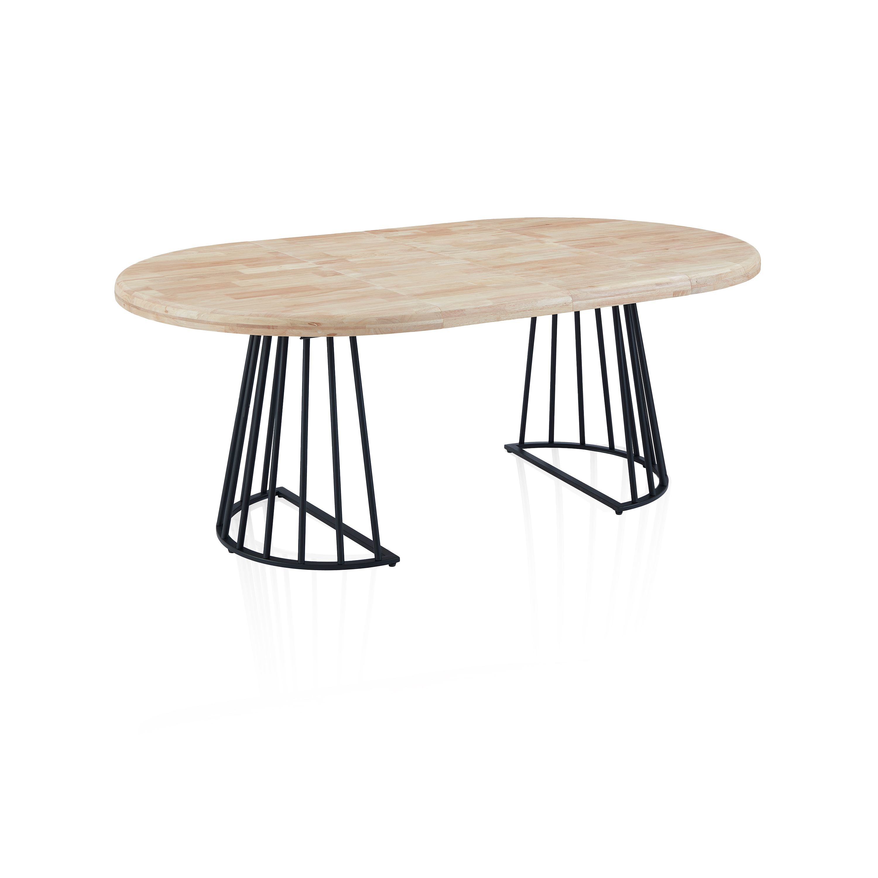 duehome - Mesa redonda extensible Meztil
