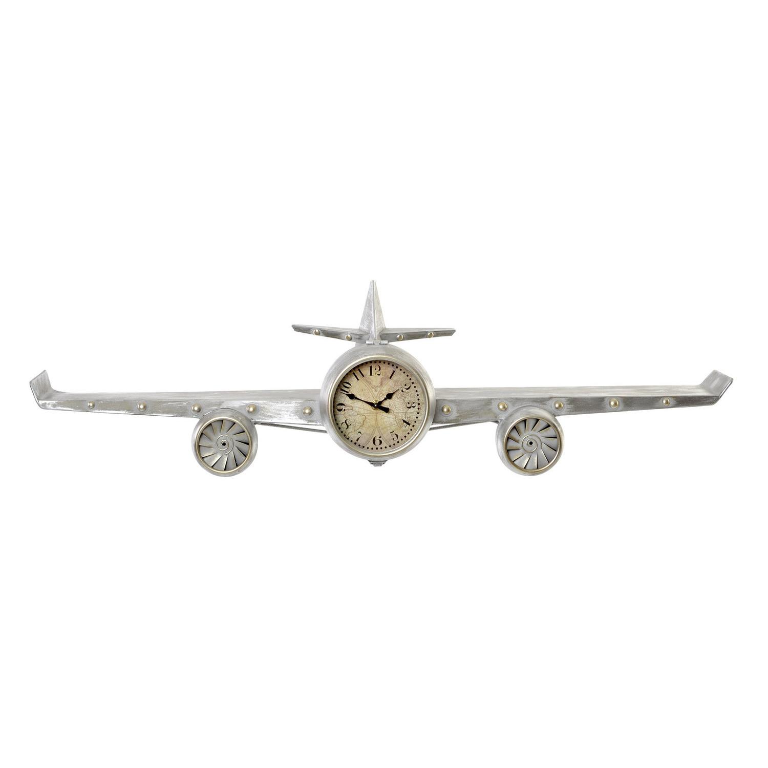 Reloj Pared Metal Mdf 102X22X26 Estanteria El mejor complemento para tu hogar  -Fijalo-
