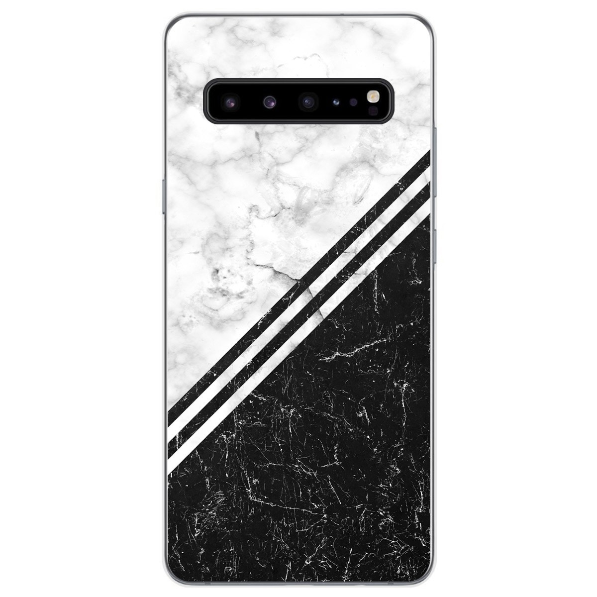 Tumundosmartphone Funda Gel Tpu para Samsung Galaxy S10 5G diseño Mármol 01 Dibujos