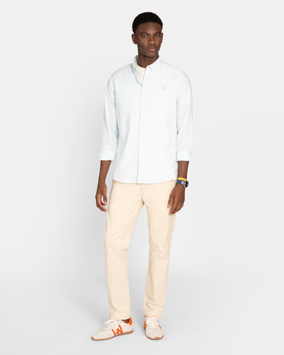 Harper & Neyer CAMISA SHORELINE STRIPED OXFORD