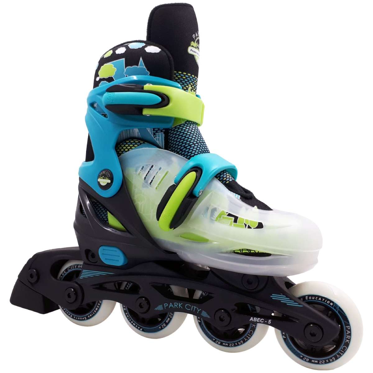 PATÍN PARK CITY AJUSTABLE IN LINE NEW BLUE