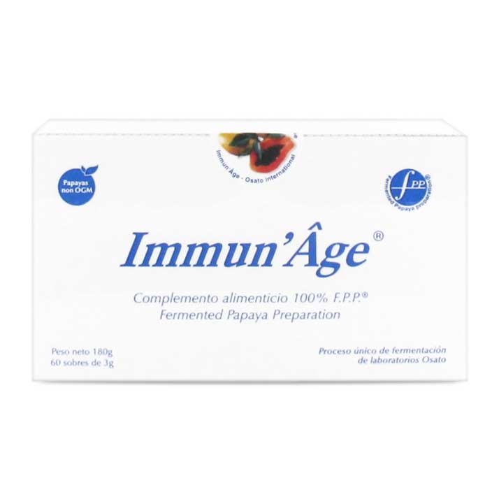 Complemento Immun Age Fpp Maxi 60 Sobres - Refuerza las Defensas y Mejora el Sistema Inmune