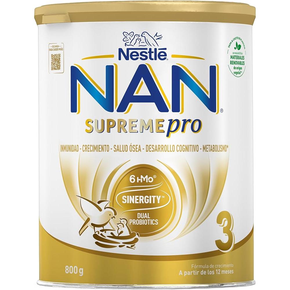 NAN SUPREME PRO 3  800 MG A PARTIR DE LOS 12 MESES NESTLE