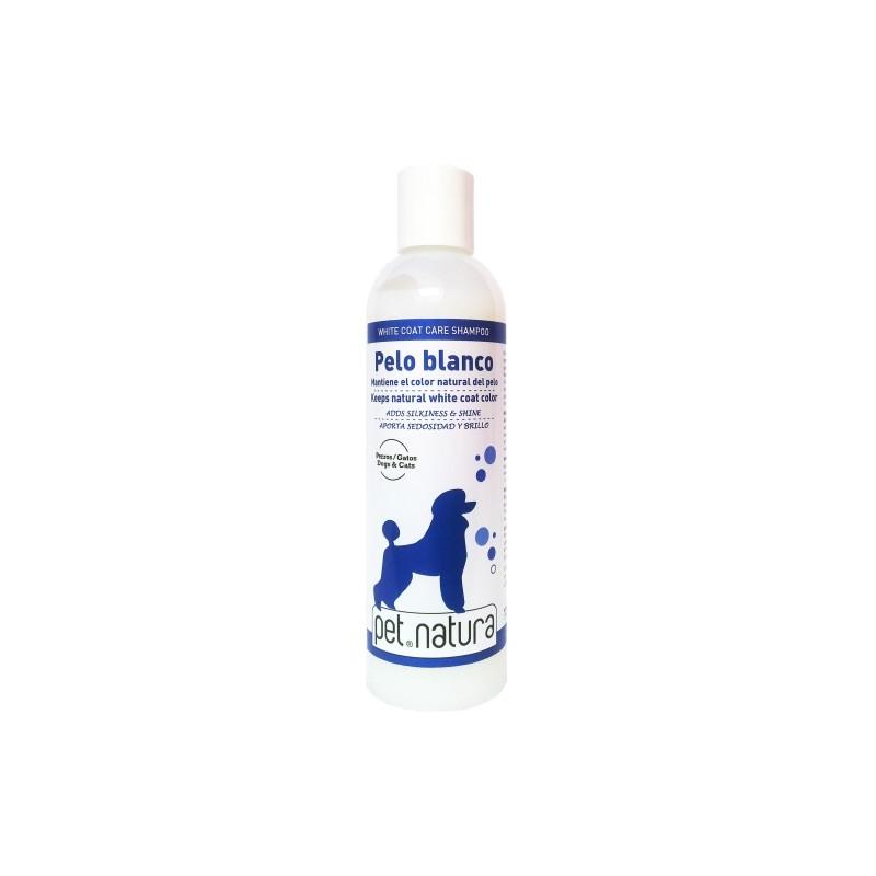 Champu para perros y gatos de Pelo Blanco 5 Litro. Petnatura