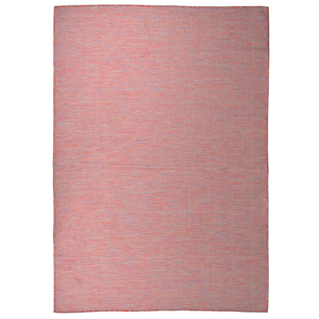 vidaXL Alfombra de exterior de tejido plano 160x230 cm Multicolor