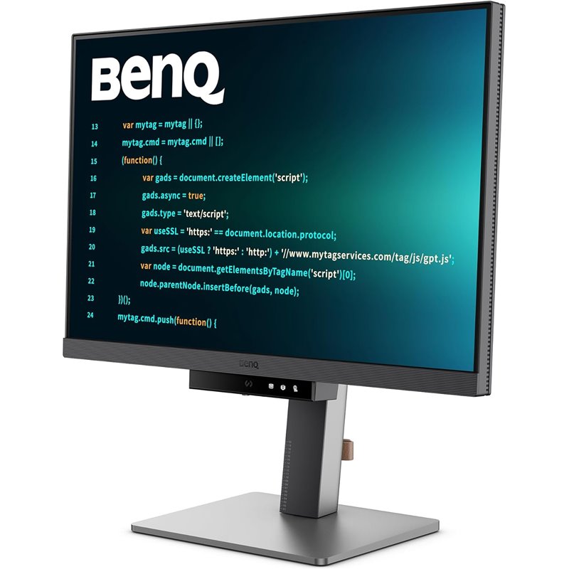 Monitor Para Programacion Benq Rd240q 24.1" Ips Wqxga ,2560 X 1600, 95% P3, Antideslumbramiento, Usb-c Pd90w., 16:10 Hdr10