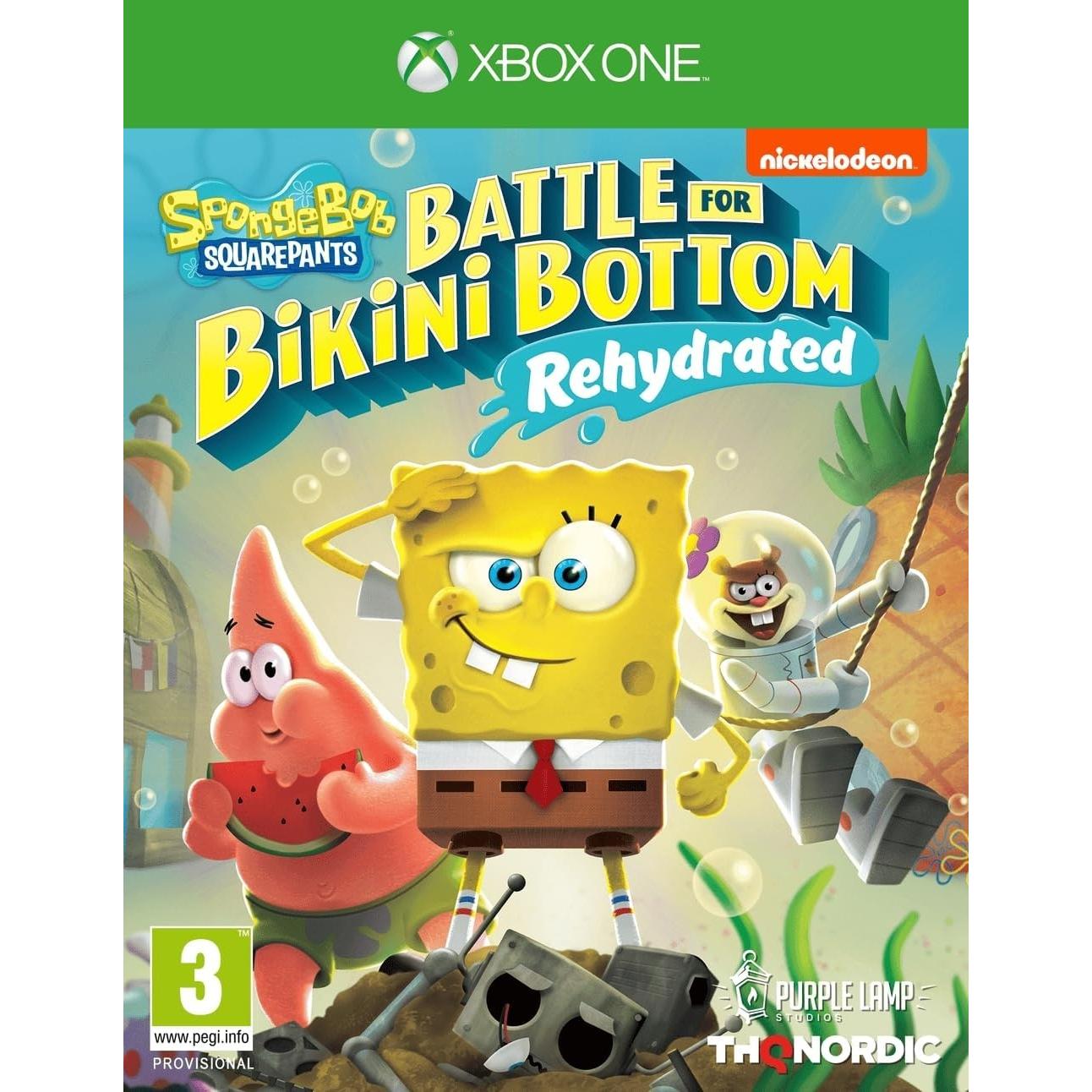 Spongebob SquarePants: Battle for Bikini Bottom, Rehydrated Juego para Consola Microsoft XBOX One