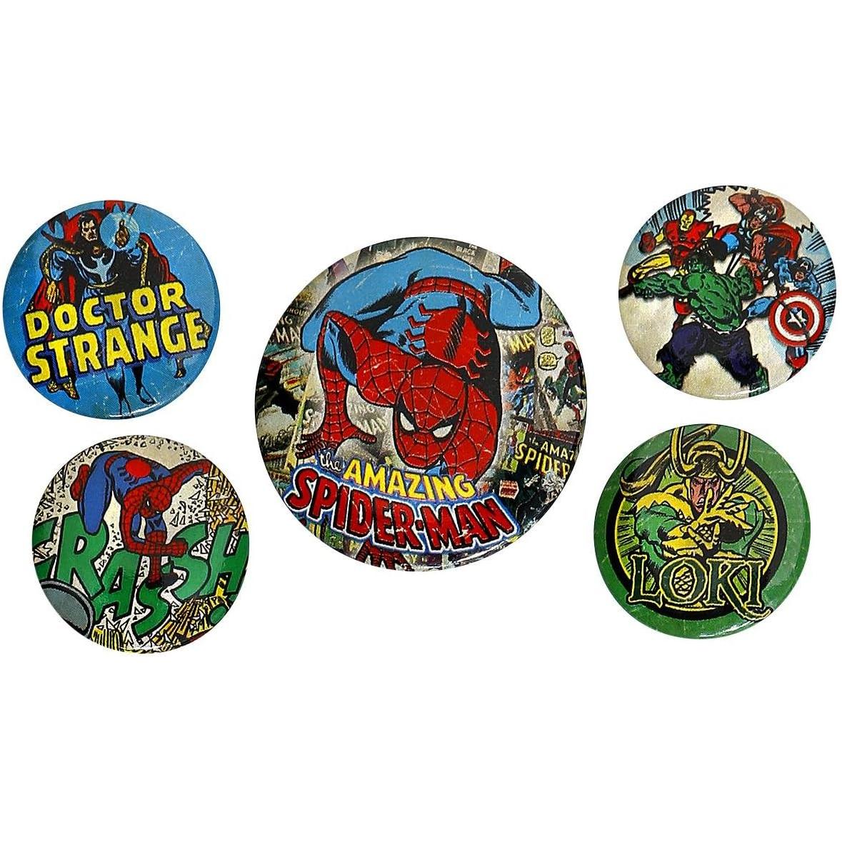 Pack Insignias Marvel Retro - Spider-man - Pyramid International