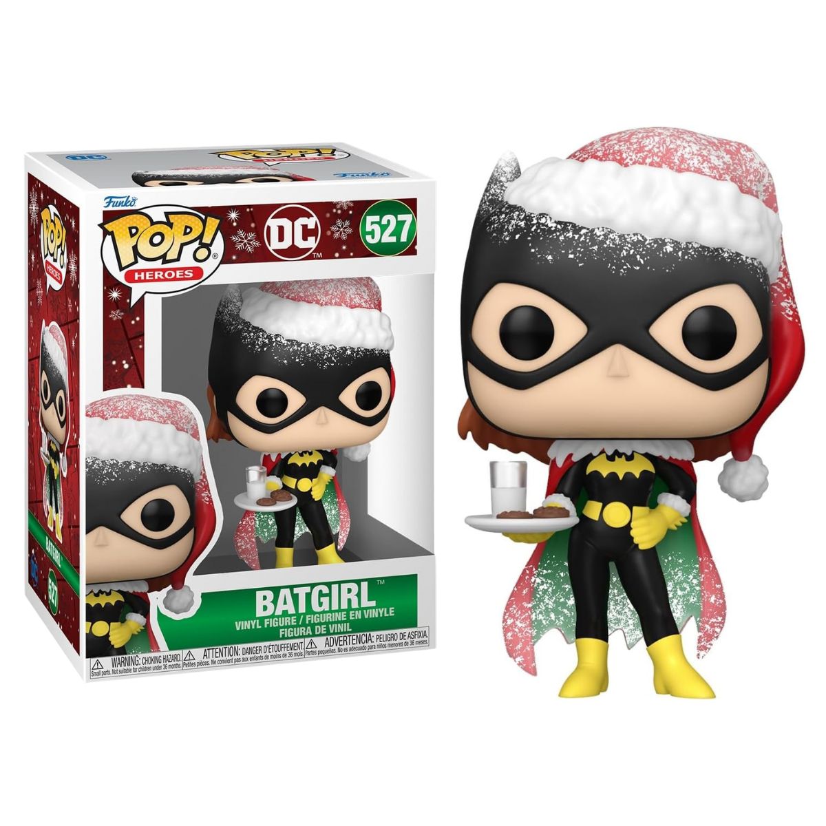 FUNKO POP! DC HOLIDAY - BAT GIRL, 80027, Nº527, PRODUCTO CON LICENCIA OFICIAL