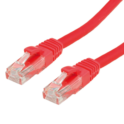 Value Cable de conexión UTP RJ45 Cat 6 LSOH Rojo, 10m