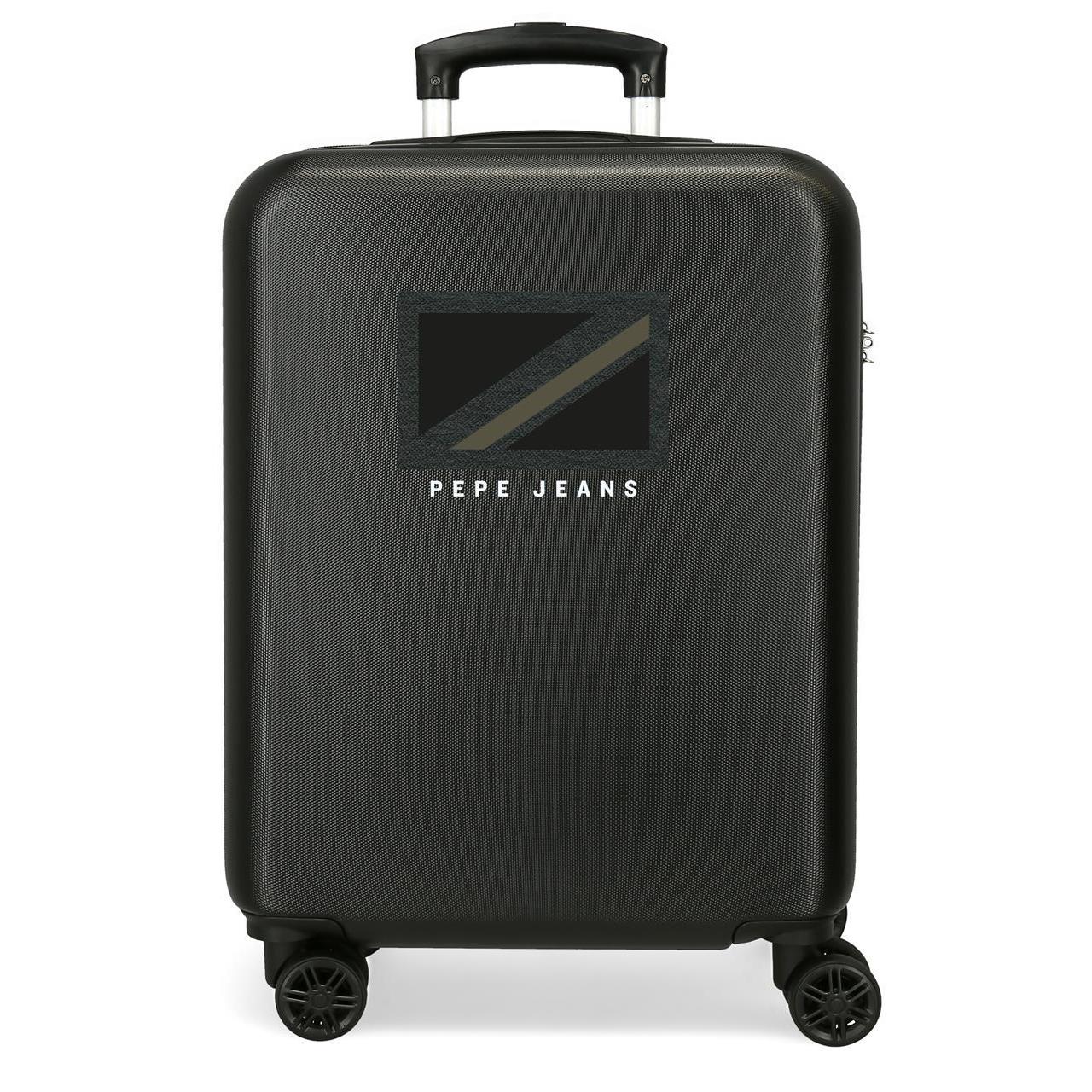 Maleta de cabina Pepe jeans Alton negro 38x55x20 cm