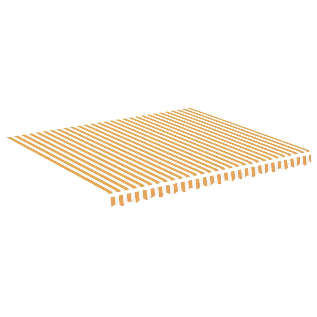 Vidaxl Tela Repuesto Toldo 4x3,5 M Protección Rayos UV Patio Jardín
