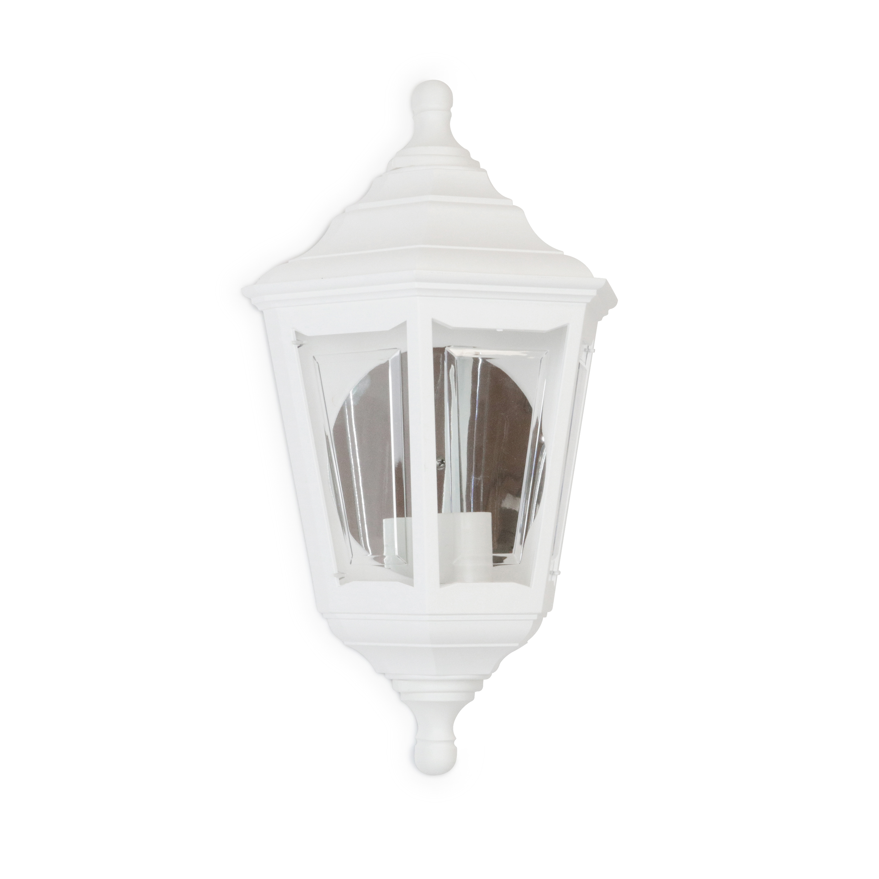 Novolux Lighting - Aplique de pared- CLIC CLAC 6, uso exterior, poliamida, E27,42W, IP44, H44 cm, blanco, exterior
