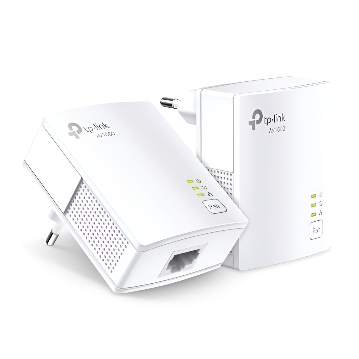 Tp-Link Adaptador de Red Tp-link TL-PA7017 KIT (2 Piezas) - Inicio de Red Powerline AV1000, Puerto Gigabit, Ahorro de Energía, Plug & Play
