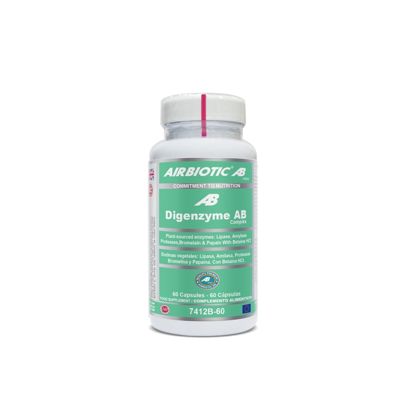 Airbiotic Digenzyme Ab Complex 60 Capsulas..