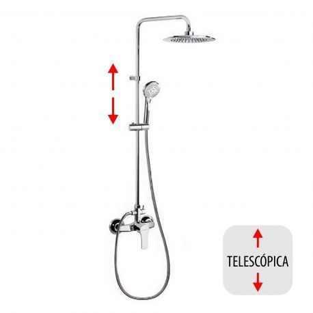 Conjunto titanium ducha 187402 rp240 ramon soler