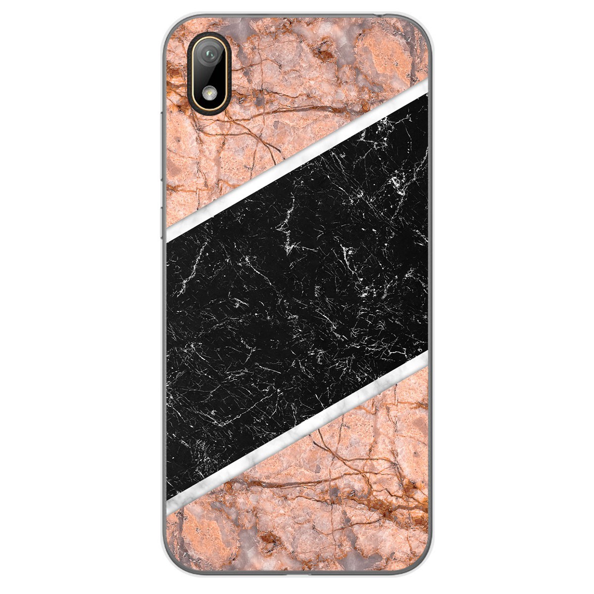 Tumundosmartphone Funda Gel Tpu para Huawei Y5 2019 diseño Mármol 07 Dibujos