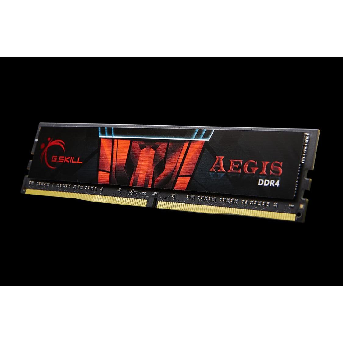 G.Skill Aegis - Módulo de Memoria, 16 GB, 2 x 8 GB, DDR4, 3000 MHz, 288-pin DIMM, Negro