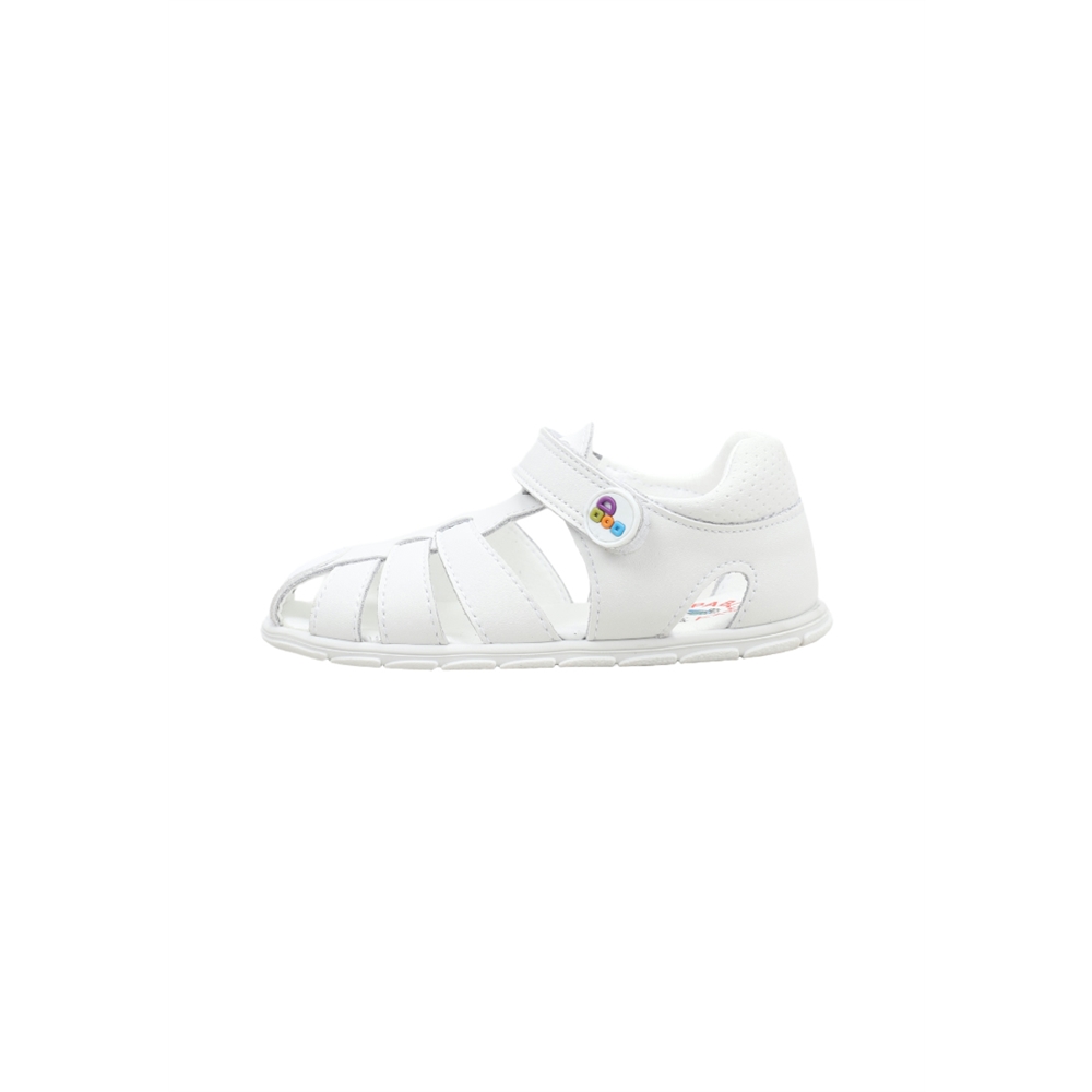 Pablosky 067800 Sandalias Planas Bebé - niño (hasta la talla 30) Blanco