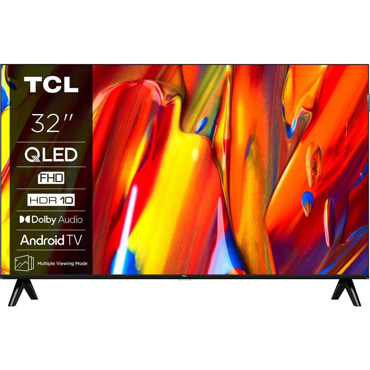 TCL 32V5C QLED 32'' Full HD Android TV Dolby Digital Plus DVB-T2 Negro
