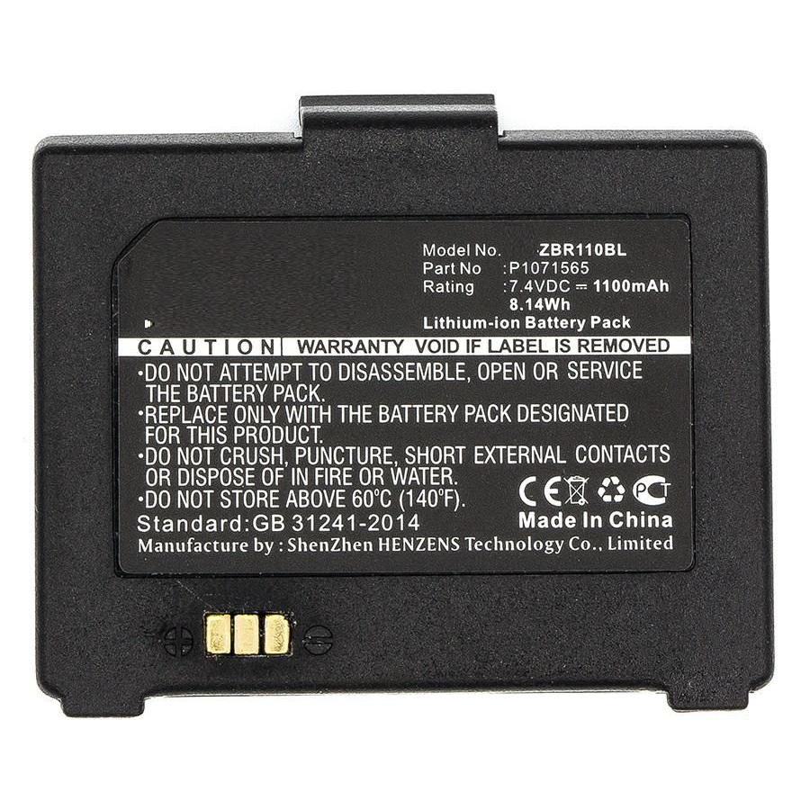 Coreparts Batería Recargable de Alta Calidad para Impresora Zebra