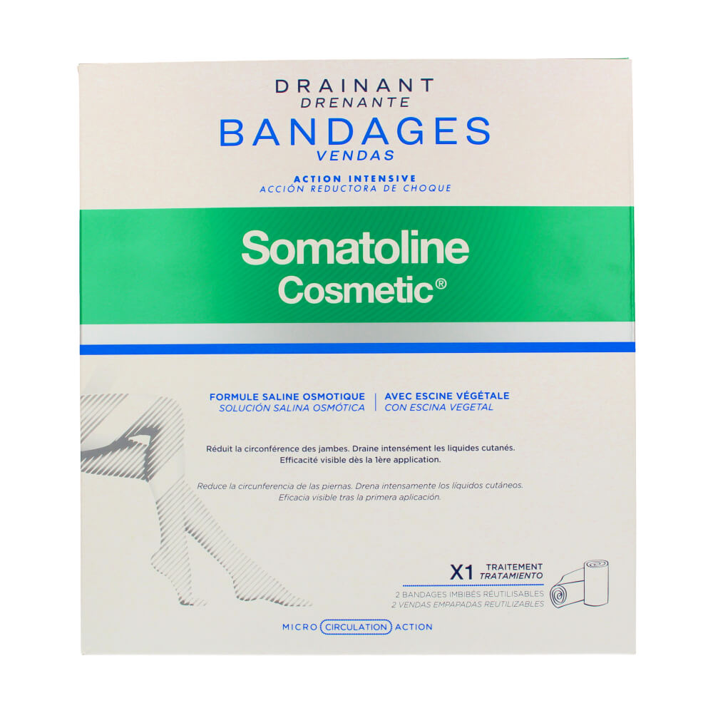 Somatoline Reductor Vendas Reutilizables 2 Unidades 140 ml