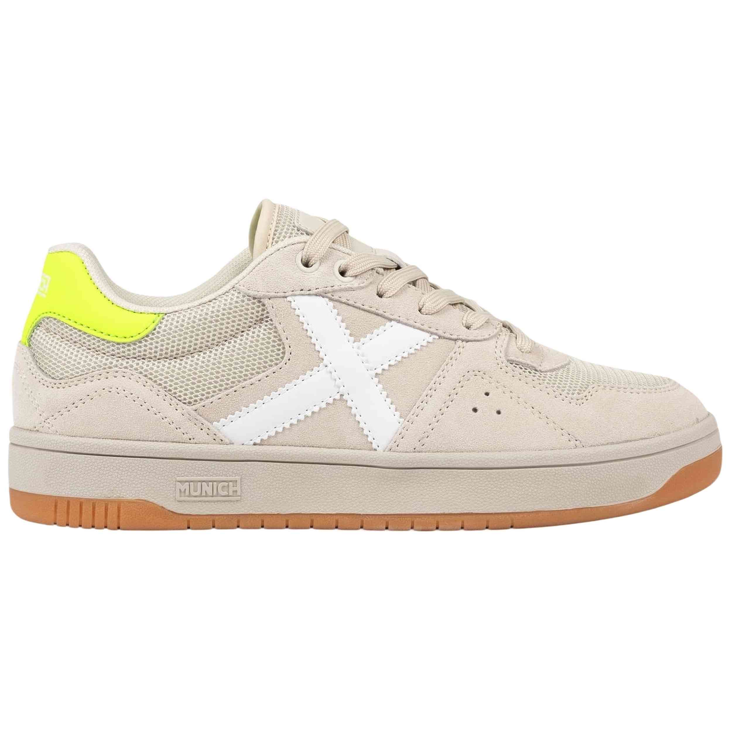 Zapatillas Munich modelo STILO 4878009 para hombre y mujer en color Beige