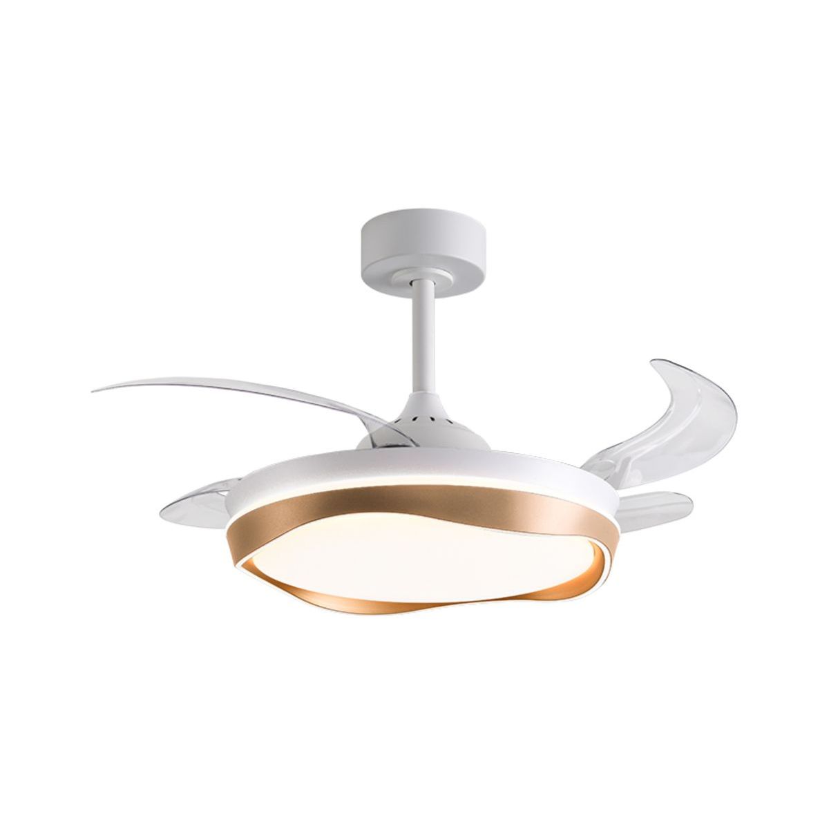 Ventilador de techo Almati Bel Air 72W 4 aspas retráctiles con luz LED Ø108 cm