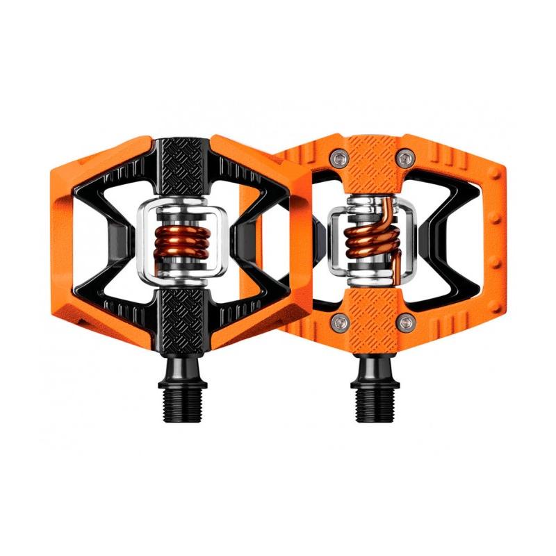 Crankbrothers Pedales Double Shot 2 Color Naranja  CRANKBROTHERS   de ciclismo para bicicleta