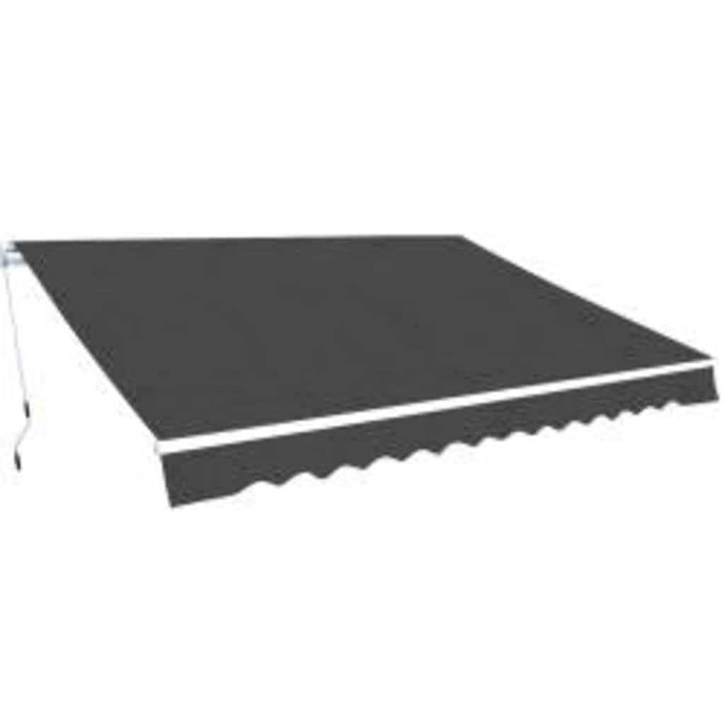 vidaXL Toldo Plegable de Operación Manual 600cm Multicolor Cortina Balcón