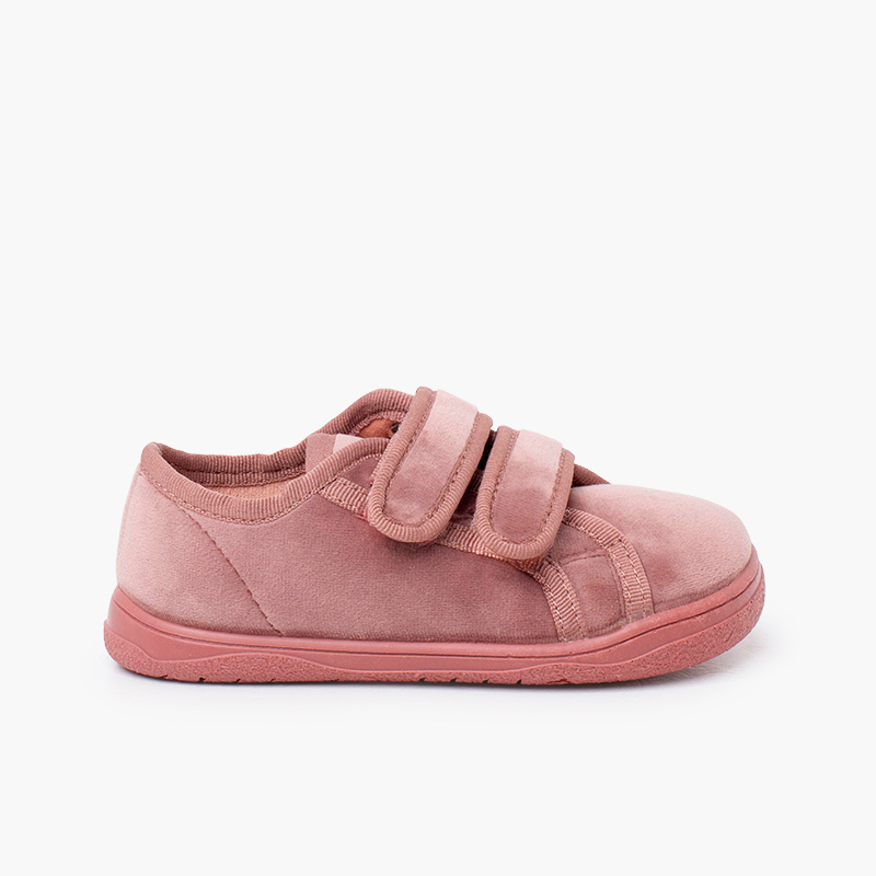 Pisamonas Zapatillas terciopelo barefoot doble tira adherente